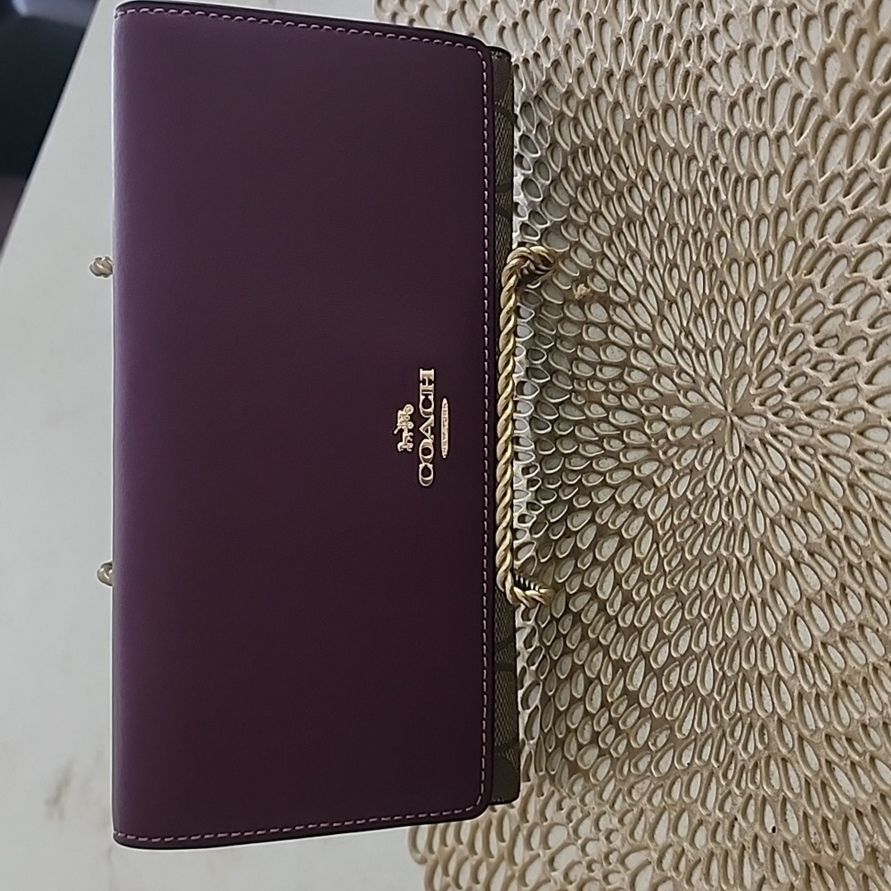 Coach Slim trifold wallet